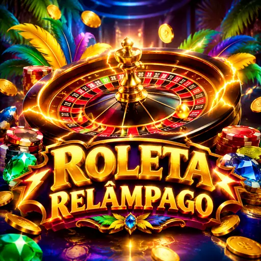 mesa da Lightning Roulette com números iluminados e multiplicadores